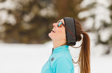 gafas de sol en invierno