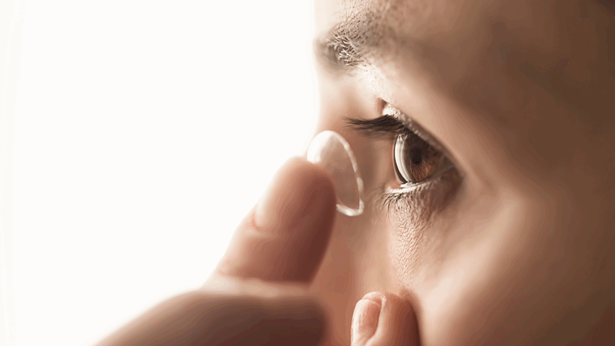 lentes de contacto en verano